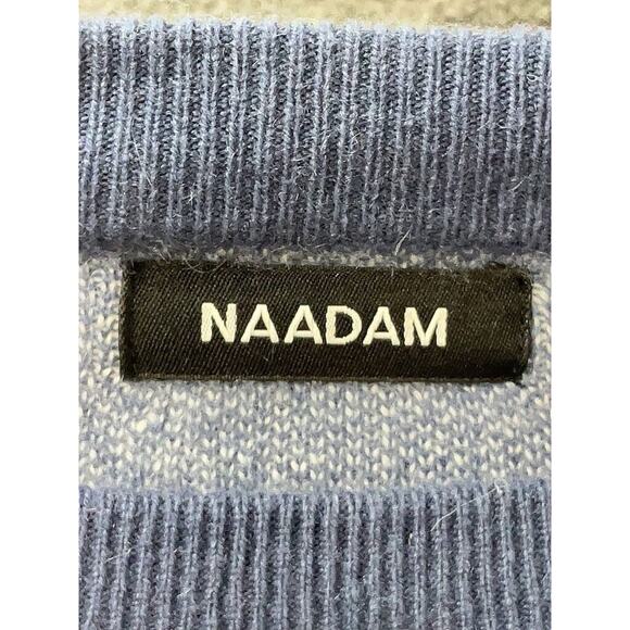 Naadam 100% Cashmere Scenic Snow Cottage Fair Isle Sweater Winter Novelty XS - Picture 3 of 4